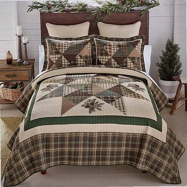 Donna Sharp Pine Star Cotton Pieced Quilt Collection