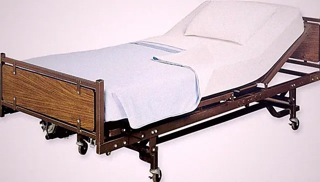 Hospital Bed Fitted Sheet - 36 X 80 +12 Inch Deep Pocket, 100% Cotton Sheets, Hi