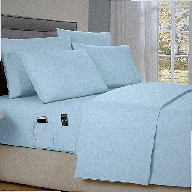 Kathy Ireland 6-Piece Smart Sheet Sets w/ Side Pocket